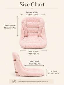 1PC Chair Seat Cushion With Lumbar Support,Office Chair Cushion,Soft Non-Slip Seat Pad,Back Support Cushion,Thick Chair Pad For Desk Chair,Dining Chair,Home Office,Study Room,Patio,Student Dorm,Work Chair,Home Seating - Integrated Seat and Backrest - View 5