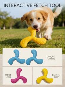 Dog Toy Dart Chew Toy Teething Ball Floating Ball For Border Collie Large Dog Pet Cat Dog Toy - Multicolor - View 4