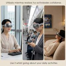 Dam Hydrating Eye Massager Z-027. With 6 Modes Of Use, Heat, Vibration, And EMS. - View 7