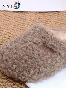 Khaki Kids Home Slippers, Versatile, Comfortable, Lightweight, Soft Sole, Non-Slip, Easy To Put On And Take Off - Khaki - View 7