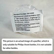 MEILINMAMA 1pc Silicone Nipple Suitable For 5.5cm Diameter Baby Bottle, Refer To Image Details And Instructions For Purchase - Red and White - View 6