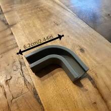 1pc 1/2 Inch Garden Hose Anti-Tangle Protector, Easy Installation, Detachable Pipe Bend Protection, External Hose Reel Accessory, 3D Printed Pipe Protection Tool - A - View 3