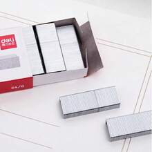 Staples 1000 PCS/Kotak Staples 12# untuk 25 Halaman, Staples Berkekuatan Tinggi Mudah Menembus untuk Mesin Staples Meja Kecil untuk Kantor dan Rumah, Perlengkapan Sekolah. - 12# - View 8