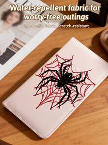 Spider, Spider Web Car Registration & Insurance Document Holder – Vehicle Glove Box Organizer, Auto & Truck Storage Accessory, Ideal For Storing Important Papers, Driver Licenses, Passports, Cards, Small Auto Accessories And Other Documents. - Multicolor - View 7