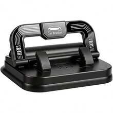 1pc 360 Degree Rotation Car Phone Holder, Temporary Parking Sign Holder Suitable For Dashboard Navigation Display, Two In One Multifunctional, Stable When Placed, Suitable For All Models, Made Of High-Quality ABS Material, Black Version, Hands-Free - A - View 14