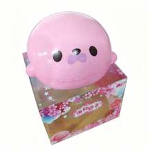 1pc Random Style & Color Seal Dumpling Squishy Slow Rising Stress Relief Toy, Desktop Decor, Birthday And Classroom Prize, Christmas Stocking Filler, Suitable For Home Office Classroom - Multicolor - View 11