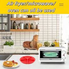 1/2 Buah Cetakan Wafel Silikon yang Dapat Digunakan Kembali, Set Dua Gaya: Bulat Berbentuk Kipas dengan Sekat + Persegi 4-Grid, Cocok untuk Oven dan Penggorengan Udara. Mudah Dilepas dan Anti Lengket, Menciptakan Tekstur Wafel yang Jelas dan Tiga Dimensi, Mudah Digunakan, Pemula Dapat dengan Mudah Memulai. Dapat Membuat Wafel Sarapan Buatan Sendiri, Kue Kecil, Camilan, Makanan Sehat dan Bebas Aditif - View 6