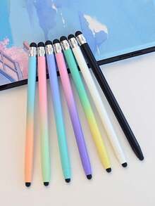 Universal Alloy Double-Headed Gradient Capacitive Stylus Pen For IPad Mobile Phone Tablet Stylus - Multicolor - View 2