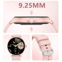 SENBONO Ladies' Smartwatch, 1.46-Inch High-Definition, Wireless Calling, Step Count, Sleep, Heart Rate, Multiple Exercise Modes, Information Reminders, Music Control, Dial Selection, Information Push, Ultra-Thin Round Screen, Christmas Gift - View 4