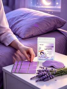 Purple Care Patch, Gentle And Comfortable, Provides A More Relaxing And Calming Experience, Suitable For Nighttime Use, Daily Care Patch - Multicolor - View 3