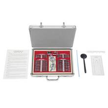 Vintoro Optical Trial Lens Set, 104-Piece Metal Trial Lens Set, Refraction Test Kit For Myopia Hyperopia Astigmatism Presbyopia, Professional Optometry Equipment For Optometrist, Student, Home - 104PCS - View 8