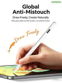 UGREEN LP937 Stylus Pen, 6D Tilt & Pressure Sensitivity, Digital Battery Display, Compatible With IPad For Note-Taking, Drawing, And Creativity - View 1