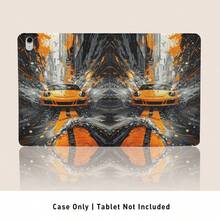 跑車 UV 列印平面圖案，適用於 保護殼 / MatePad 11.5 2025 / MatePad SE 11 吋 / Honor 平板保護殼 / Honor 9 / 10 / X8A / Pad SE 11 吋 (2023) / Pad 2 / A9 及更多 / 11 代 A16 保護殼 - 款式14 - 查看 2