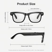 AI Smart Audio Glasses, Open-Ear Stereo, Supports Wireless Calls, Music Playback And Voice Assistant, Lightweight TR90 Frame, Unisex, Perfect For Driving, Travel, Work, Sports And Daily Use, Ideal Gift For Birthdays And Holidays - View 2