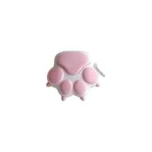 Pink & White Cat Paw Earphone Case Compatible With AirPods 4/ 3/ Pro 1st Gen/2nd Gen/ 2/ Pro 4th Gen - Multicolor - View 6