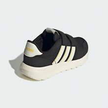 Adidas Toddler Hook & Loop Athletic Casual Shoes - Black - View 3
