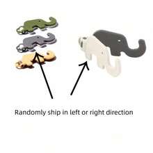 1pc Cute Elephant Folding Phone Holder Portable Mini Desktop Lazy Holder Keychain Dual-Use (Due To Shooting Angle And Magnification, The Actual Object May Differ Slightly In Size From The Photo) - Multicolor - View 6