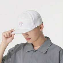 Nike Embroidered Minimalist Outdoor Sun Hat Baseball Cap Training Sports Hat Men's White - White - View 2