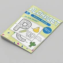 Alphabet ABC Preschool Learning Workbooks, A-Z Letter Tracing, Recognition, Maze, Coloring, Letter Hunt & Activity Pages, Handwriting Practice, Pencil Control, Find And Solve Early Learning Worksheets For Pre-K Home Classroom - Alphabet Learning Series - View 14