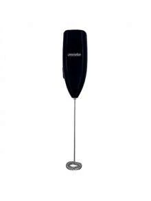 Mesko Milk Frother, Electric Milk Frother, Handheld Milk Foamer - Battery Operated, Stainless Steel Whisk, Black - Black - View 5