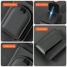Car Sunshade Magnetic Fashion Glasses Clip, Microfiber Multifunctional Eyeglass Frame, With Card Slot, General Motors Internal Storage Eyeglass Card Ticket - 2613 - View 10