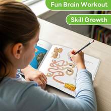 Maze Adventure Progressive Puzzle Activity Workbook Series, Educational Brain Games With Beginner To Advanced Route Challenges, Focus Concentration Visual Tracking Logical Thinking Reasoning Problem Solving & Skill Building Activities - Maze Adventure Level - View 12