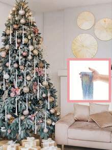 3000pcs Silver Christmas Tree Tinsel Foil Fringe Icicles- Christmas Tree Iridescent Tinsel Vintage Style Christmas Icicle Tinsel Strands Plastic Reflective Hanging Decorations For Christmas Tree, Window, Stair - Multicolor - View 10
