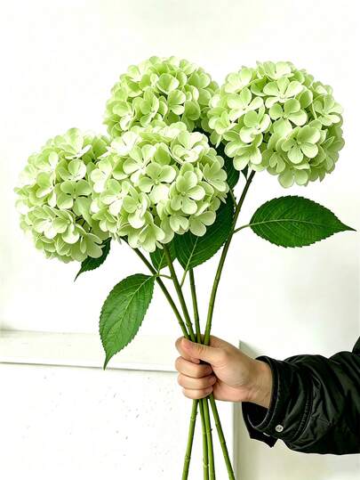 12/6/3PCS Artificial Hydrangea Bouquet Fake Floral, For DIY Wedding Baskets, Bridal Bouquets, Birthday & Holiday Parties, Home Restaurant Bedroom Bathroom Decor, Autumn & Halloween Theme, Tabletop Display, Outdoor Scenery Gardening, Wall Decoration, Vase Arrangement, Office Decor, Holiday Gift, DIY Wreath, Valentine's Day, Mother's Day Gift