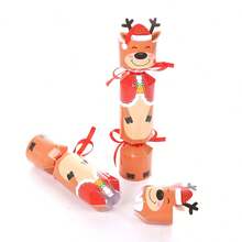 12/24pcs Christmas Gift Box Set (Christmas Cracker Style) - Featuring Cartoon Santa Claus, Christmas Tree And Snowman Pattern Design; Can Be Used As Christmas Decoration And New Year Party Favor Box - Multicolor - View 8