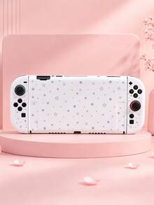 Xingji Minimalist Y2K Style Star & Polka Dot Element Game Console Protective Case, Suitable Compatible With Switch 2 (2025)/Switch OLED/Switch Console, Made Of Soft TPU Material Soft Shell/Hard Shell, Universal Storage Bag, No Need To Disassemble, Anti-Drop Anti-Dust, Ideal Gift Compatible With Switch Gamers - View 13
