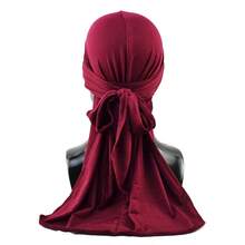 Men's Elastic Breathable Sports Headband Tie-Up Headwrap - Men's Lace-up Hat - View 10
