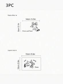 1/3pcs Cute Cartoon Cat Toilet Stickers - "Flush" Bathroom Decor, Self-Adhesive PVC Wall Decals, Suitable For Glass, Tile And Smooth Surfaces, Fun Design, Easy To Peel And Stick - Multicolor - View 7