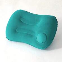 1 buah - Bantal Leher Tiup Multifungsi, Dapat Dilipat dan Portabel, dengan Desain Tekan untuk Mengembang. Cocok untuk Perjalanan, Rumah, Kantor, dan Berkemah, Sempurna untuk Beristirahat dengan Nyaman di Pesawat, Liburan, dan Perjalanan Luar Ruangan. - Bantal tiup - View 20