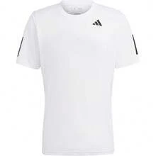 Adidas Men's Sports Casual Crew Neck Short Sleeve T-Shirt - White - View 5