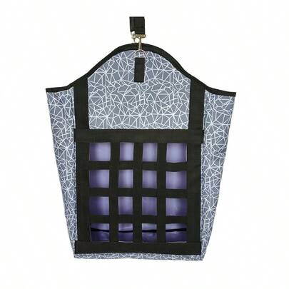 1pc Hay Storage Hanging Bag, Horse & Goat Hay Net Slow Feeder, Open Feeding Hole Hay Rack Storage Bag, Small Size May Be More Suitable For Goats And Sheep, Large Size Can Meet Horse Needs
