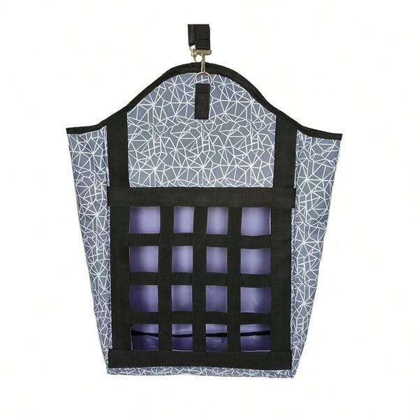 1pc Hay Storage Hanging Bag, Horse & Goat Hay Net Slow Feeder, Open Feeding Hole Hay Rack Storage Bag, Small Size May Be More Suitable For Goats And Sheep, Large Size Can Meet Horse Needs