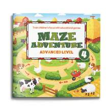 Maze Adventure Progressive Puzzle Activity Workbook Series, Educational Brain Games With Beginner To Advanced Route Challenges, Focus Concentration Visual Tracking Logical Thinking Reasoning Problem Solving & Skill Building Activities - Maze Adventure Level - View 15