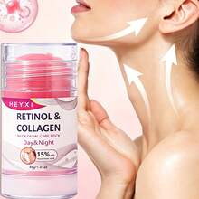 HEYXI 1PC Krim Retinol Leher & Wajah, Melembapkan Tahan Lama, Menutrisi Kulit Leher & Wajah, Kaya Niacinamide, Kolagen, Desain Stik, Praktis Digunakan - Krim Leher - 40g - View 2
