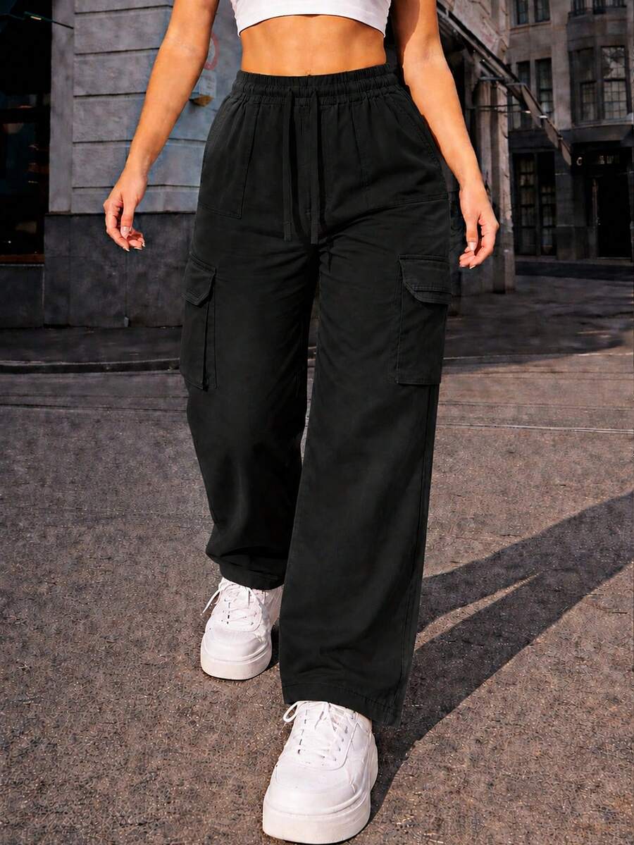Women Pants - Black - View 1