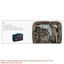 Bosch Tools Bag Mini Canvas Soft Bags Waterproof Wear-Resistant Portable Electrician Special Maintenance Toolkit Storage Bag - Multicolor - View 4