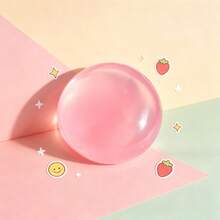 Transparent Pearlescent Soft Ball, Single Piece Fun Toy, Leisure Play Accessory For Kids And Adults, Easter Halloween Christmas Holiday Gift, Party Favor, Gift Bag Filler Toy - Multicolor - View 5