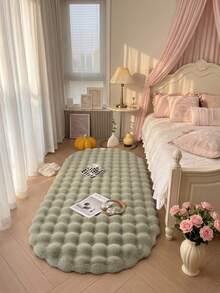1 buah Keset Lantai Mewah Berbulu 3D Hijau Gaya Prancis, Keset Samping Tempat Tidur Persegi Lembut dan Berbulu, Karpet Dekorasi Kamar Mandi, Keset Kamar Mandi, Keset Pintu, Keset Kecil, Karpet, Keset Lantai, Dekorasi Rumah, Karpet Area, Karpet Dekorasi Liburan, Dekorasi Rumah, Karpet Area, Karpet Kamar Tidur, Karpet yang Dapat Dicuci - MultiWarna - View 1