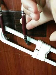 4pcs Cabinet Door Locks Child Safety Locks Split Lock Baby Anti-Pinch Anti-Opening Drawer Buckle - Multicolor - View 6