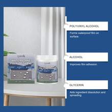 Recubrimiento impermeabilizante transparente para techos, agente sellador multiusos para hogar, fácil de aplicar, protección contra filtraciones, apto para múltiples superficies para reparación y mantenimiento doméstico - Sellador impermeable - Ver 6