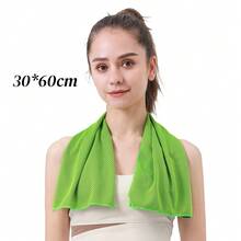 3pcs/1pc Sweat-Absorbing Cooling Sports Towel, Wrist Towel, Buttoned Absorbent Cooling Scarf, Towel, Sweat Towel, Unisex, Portable, Multi-Purpose, Suitable For Daily Outings, Sports, Cycling, Running, Hiking, Men's Gift, Holiday Gift, Women's Gift - Multicolor - View 14