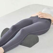 1pc Ergonomic Semi-Circle Leg Pillow Cushion, Washable Cover, Suitable For Legs, Knees, Lower Back And Head, Lumbar Support Pillow For Sleeping - Multicolor - View 23