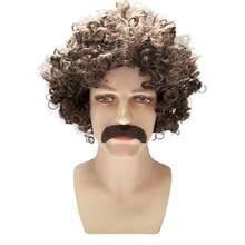 1 Set Reusable Fake Mustache And Eyebrows, Suitable For Halloween Party Makeup Accessories - Multicolor - View 11