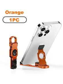 KEBIDU ABS Foldable Mini Phone Stand Keychain, Non-Slip Adjustable Portable Outdoor Travel Desktop Phone Holder - Multicolor - View 13