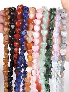 1 Strand 8*12mm Natural Colorful Oval And Multi-Color Rice Stone Beads Loose Accessories Beads For Jewelry Making Diy Handmade Bracelet For Gifts - Rice Beads - View 10