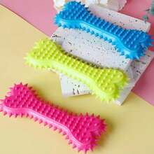 3pcs/1pc (Suitable For Small Dogs) Dog Chew Toy, Bone Shaped Dog Chew Toy, Clean Teeth, Rubber Toothbrush Stick Chew Toy, Used For Training And Entertainment (Suitable For Small Dogs, Not Suitable For Large Dogs) - Multicolor - View 10